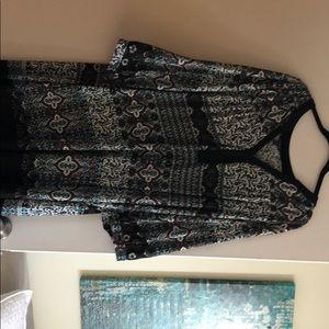 3/4 Sleeve Statement Dress